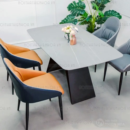 Bộ bàn ăn 4 ghế mặt đá cao cấp TP. HCM