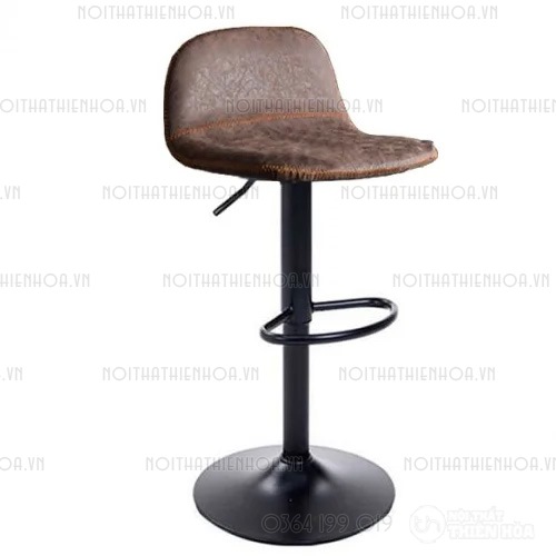 Ghế quầy bar cổ điển chân tăng đưa