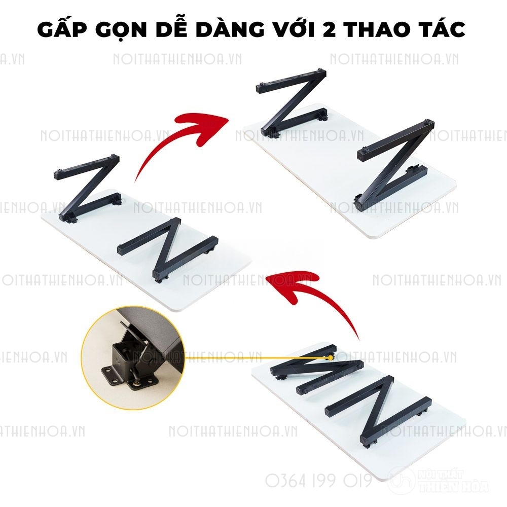 bàn bệt gấp gọn