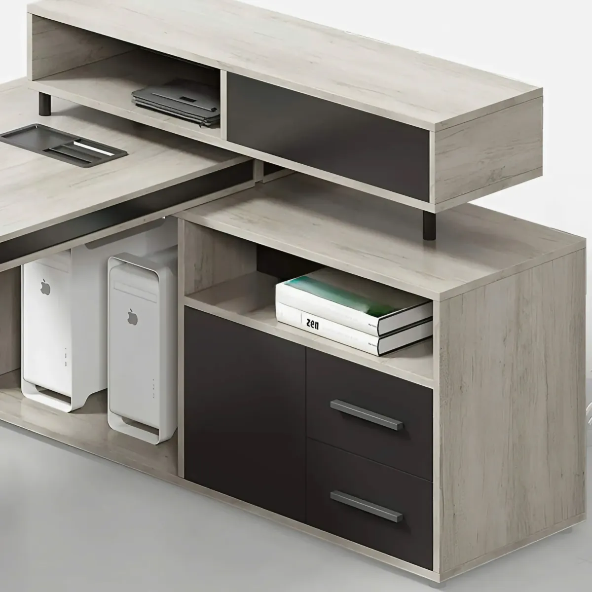 Cụm Bàn Làm Việc 2 Chỗ Đẹp Chuẩn Không Gian Văn Phòng Hiện Đại