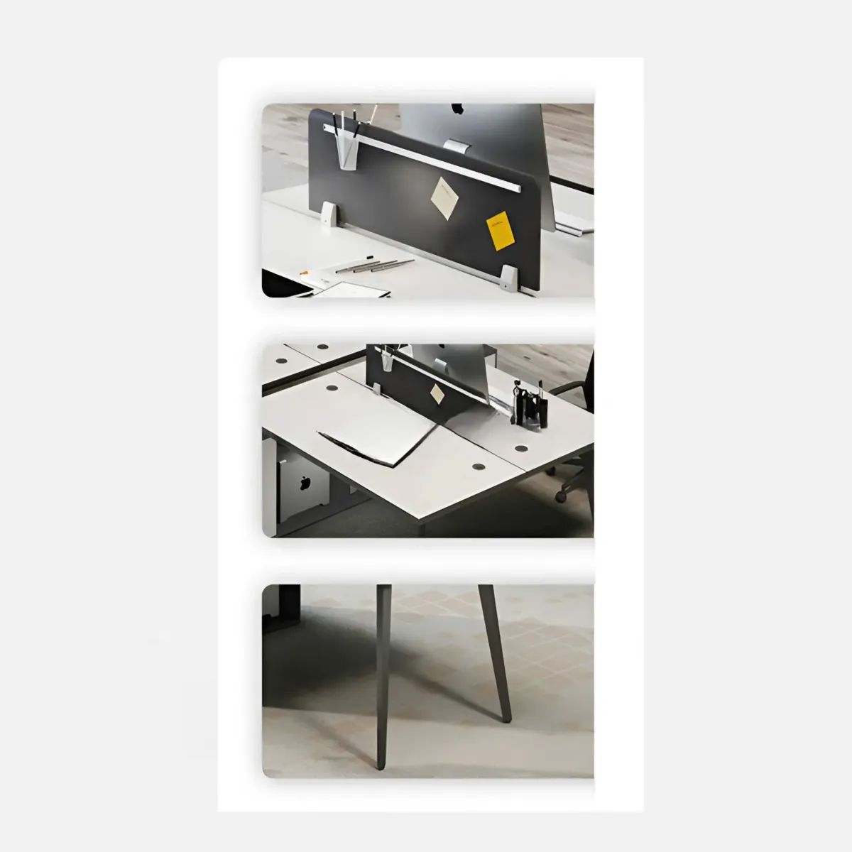 cum-ban-lam-viec-2-nguoi-toi-gian-co-vach-ngan-tien-loi-03 Cụm Bàn Làm Việc 2 Người Tối Giản Có Vách Ngăn Tiện Lợi