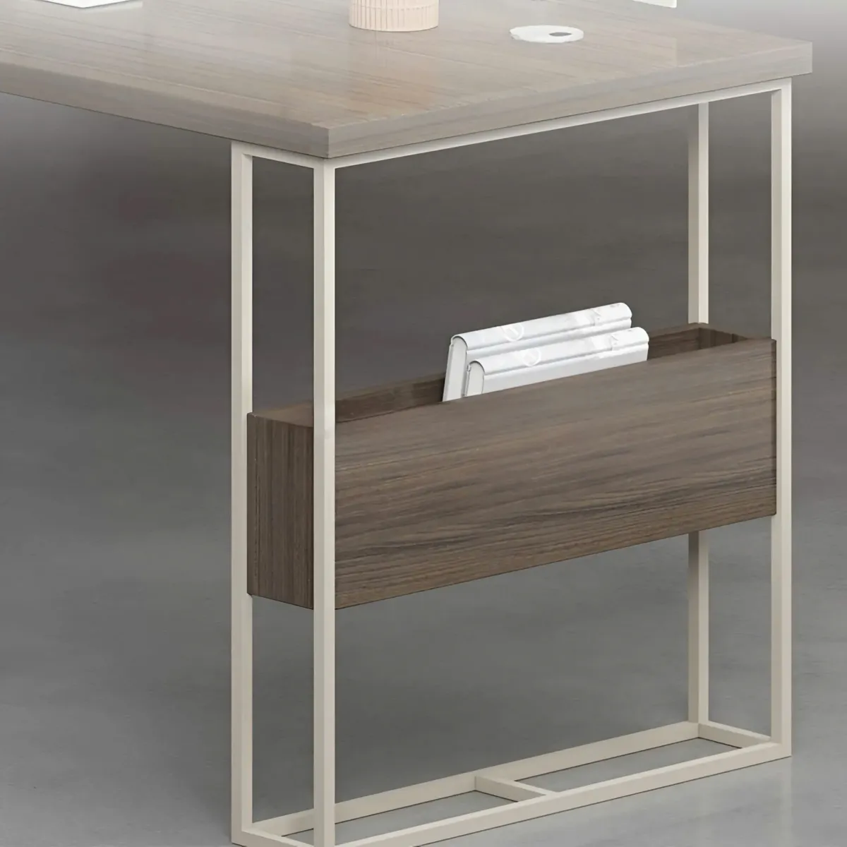 cum-ban-lam-viec-4-nguoi-co-vach-va-ke-trung-tam-02 Cụm Bàn Làm Việc 4 Người Có Vách Và Kệ Trung Tâm