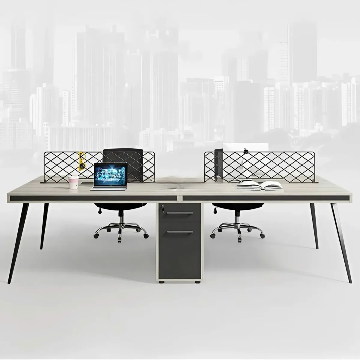 cum-ban-lam-viec-4-nguoi-toi-uu-khong-gian-lam-viec Cụm Bàn Làm Việc 4 Người Tối Ưu Không Gian Làm Việc