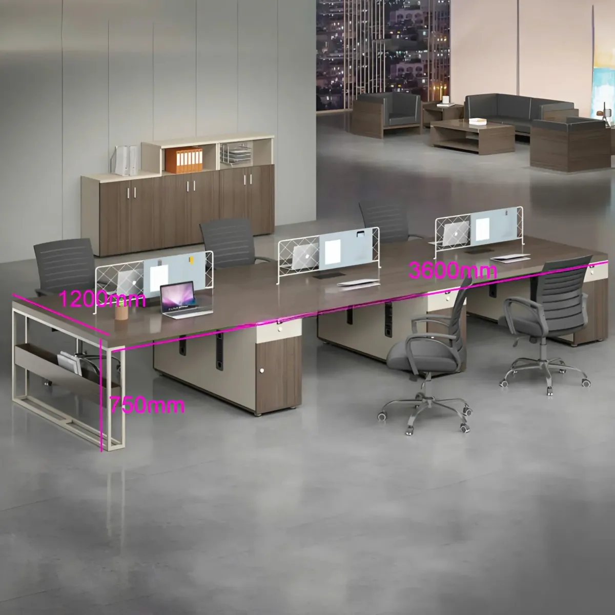 cum-ban-lam-viec-6-nguoi-go-mdf-chan-sat-ben-dep-02 Cụm Bàn Làm Việc 6 Người Gỗ MDF Chân Sắt Bền Đẹp