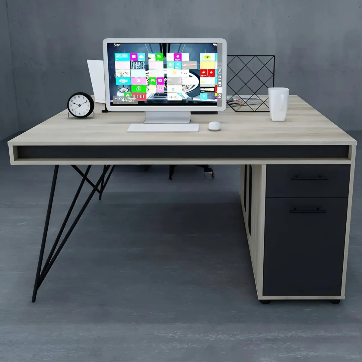 cum-ban-lam-viec-nhom-2-nguoi-go-mdf-co-hoc-tu-tien-dung-03 Cụm Bàn Làm Việc Nhóm 2 Người Gỗ MDF Có Hộc Tủ Tiện Dụng