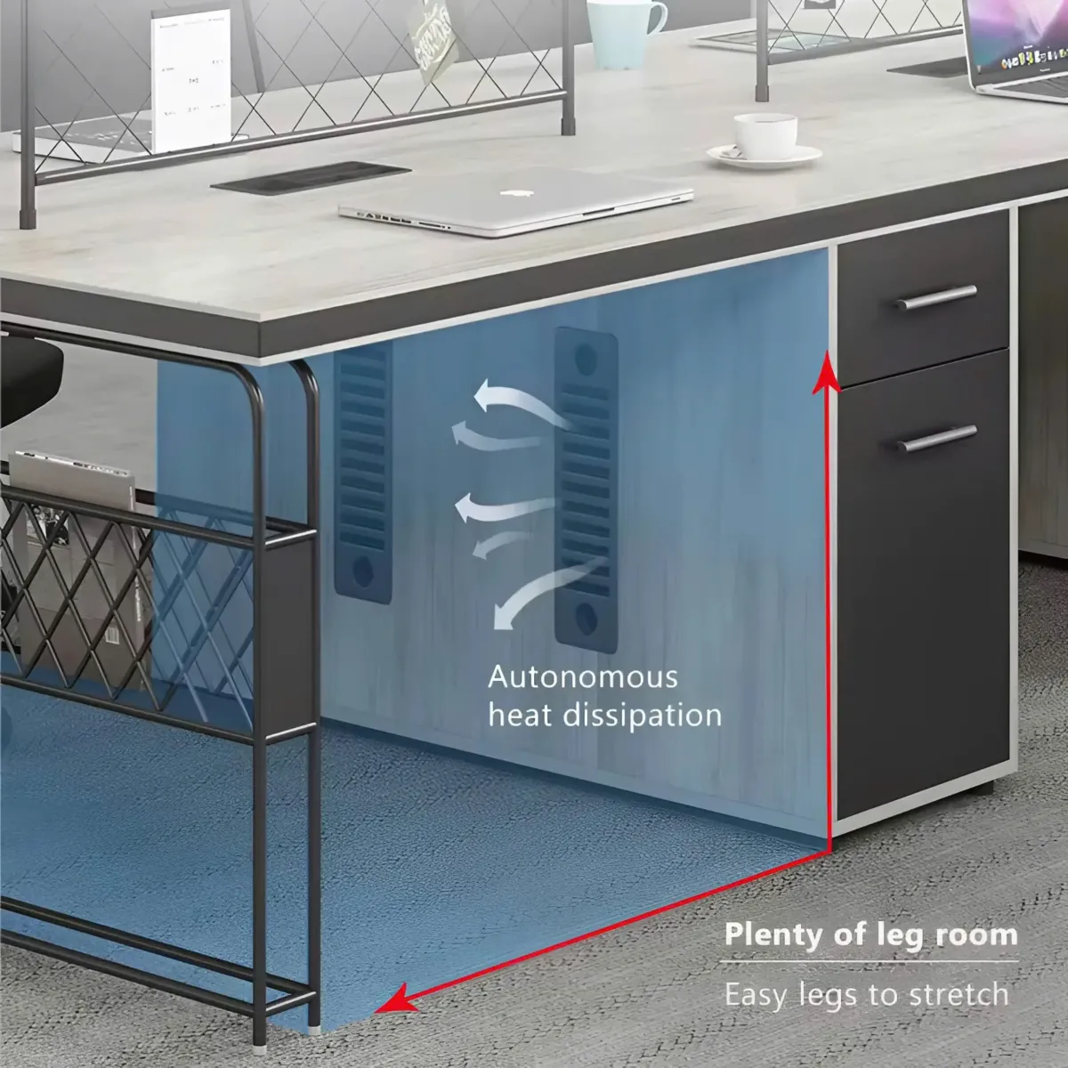 cum-ban-lam-viec-van-phong-6-cho-co-tu-keo-02 Cụm Bàn Làm Việc Văn Phòng 6 Chỗ Có Hộc Tủ Kéo Chuyên nghiệp