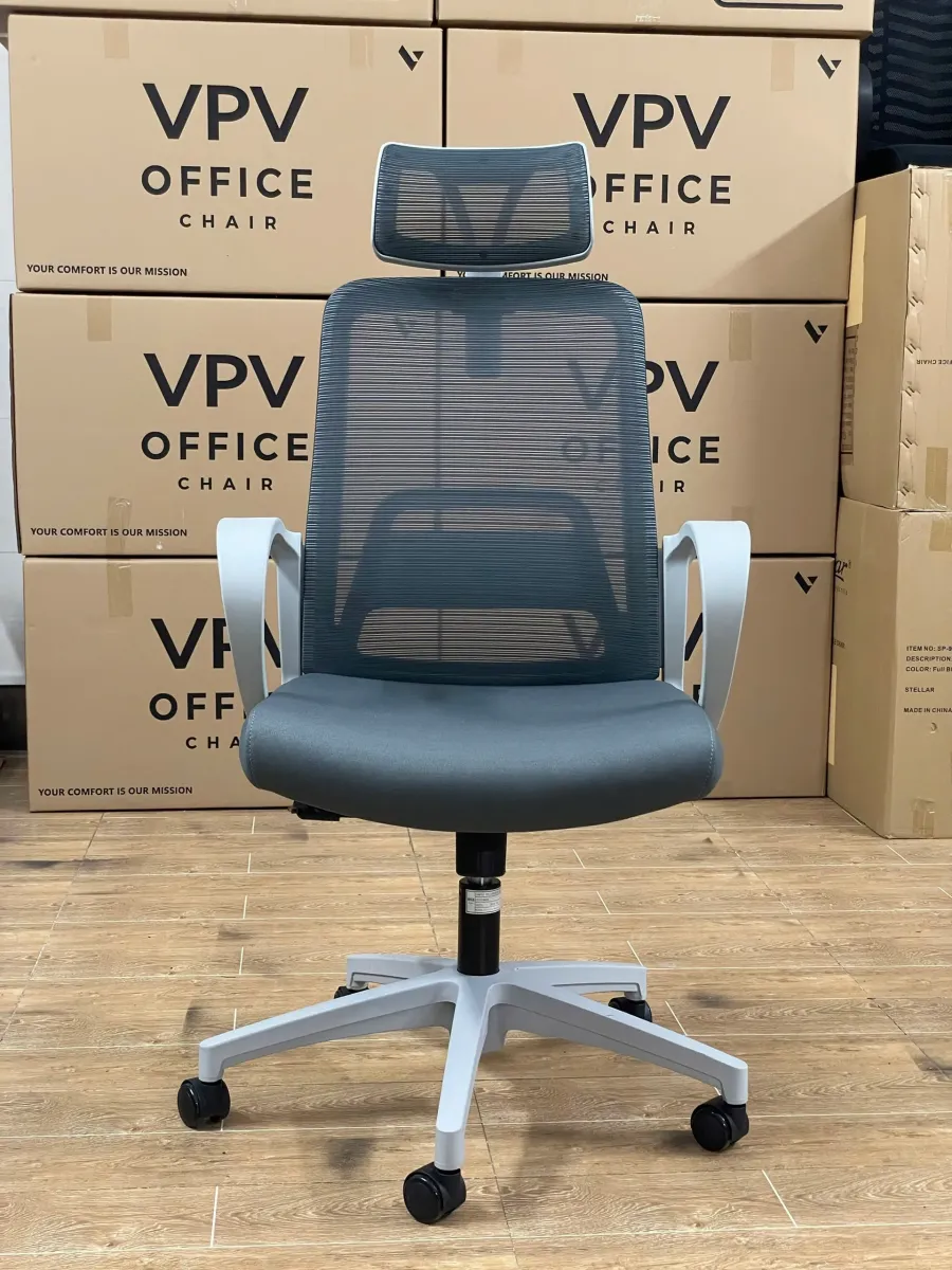 Ghế Công Thái Học Êm Ái Lưng Lưới Thoáng Khí