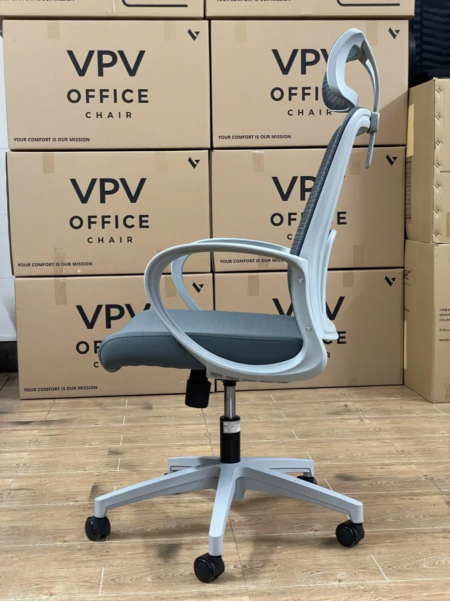 Ghế Công Thái Học Êm Ái Lưng Lưới Thoáng Khí