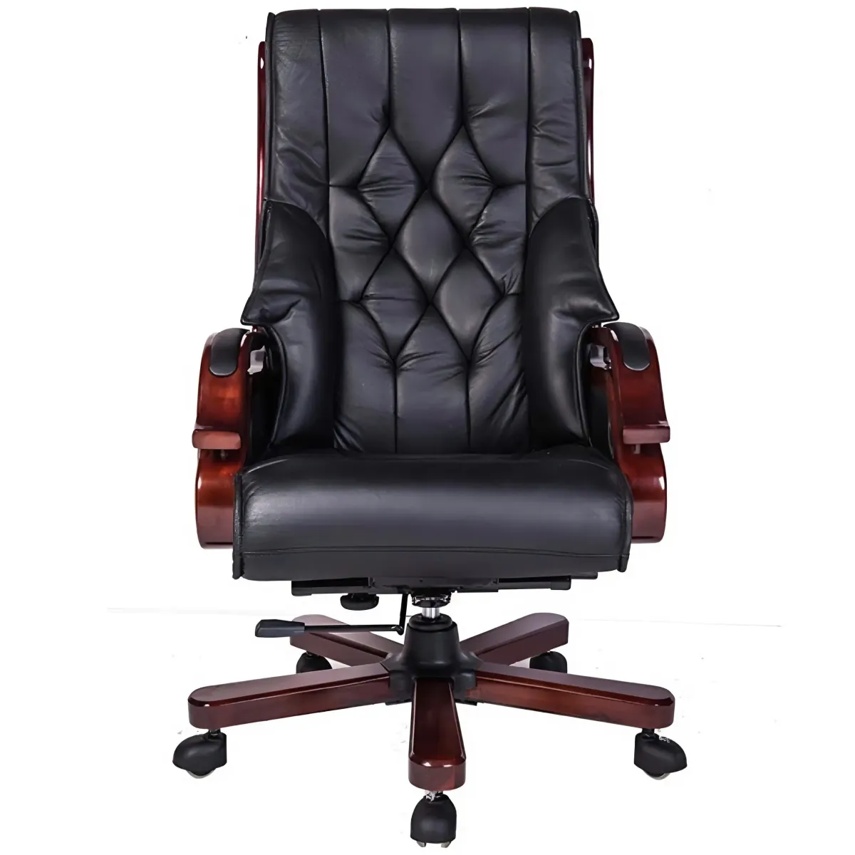 Ghế Giám Đốc Tay Vịn Gỗ Thiết Kế Độc Đáo