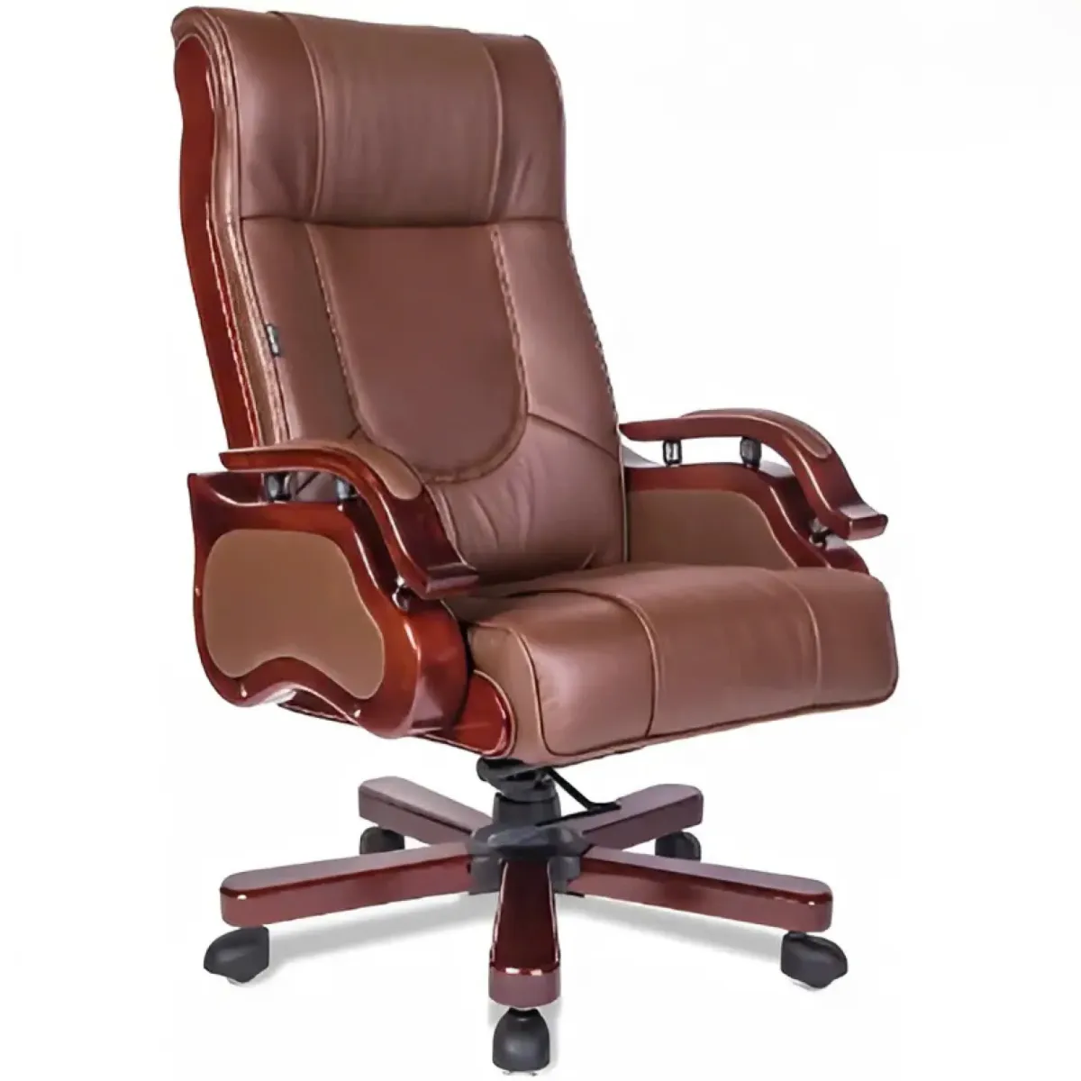 Ghế Giám Đốc Gỗ Tự Nhiên Phong Cách Cổ Điển