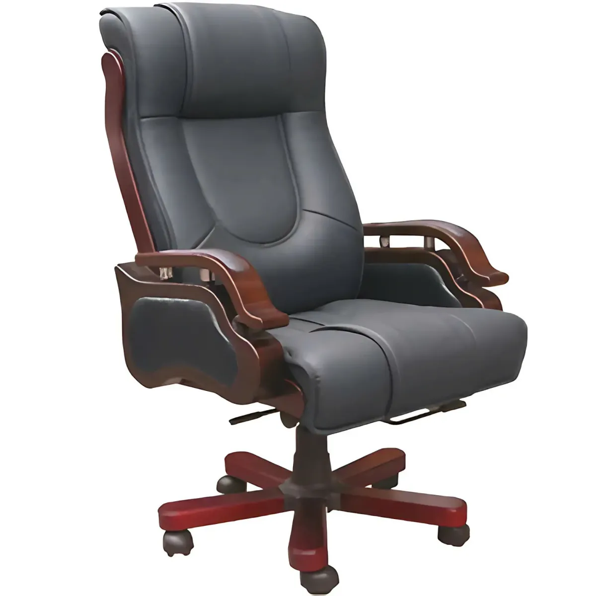 Ghế Giám Đốc Gỗ Tự Nhiên Phong Cách Cổ Điển